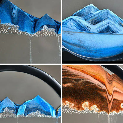 3D Moving Sand Art Decor